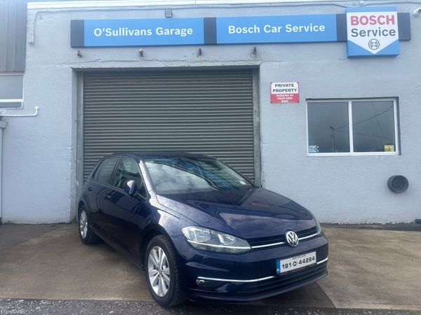 Volkswagen Golf Estate, Petrol, 2019, Blue