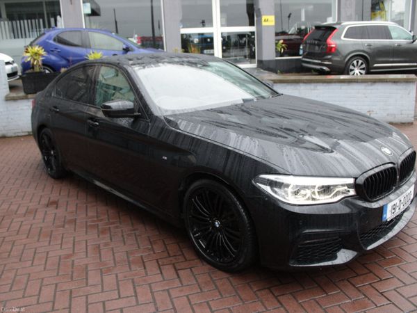BMW 5-Series Saloon, Diesel, 2019, Black