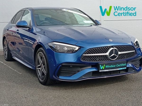 Mercedes-Benz 300 Saloon, Petrol Hybrid, 2023, Blue
