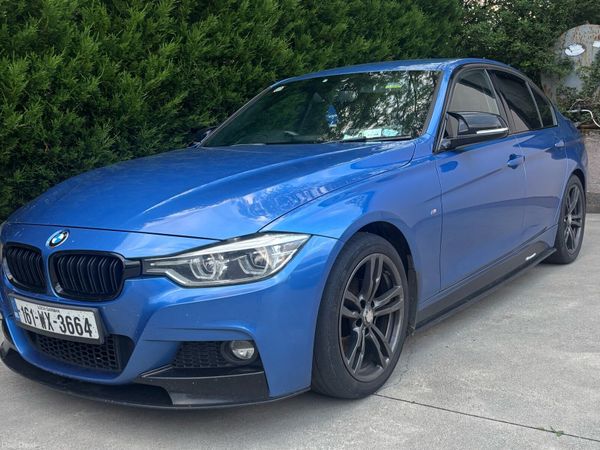 BMW 3-Series Saloon, Diesel, 2016, Blue