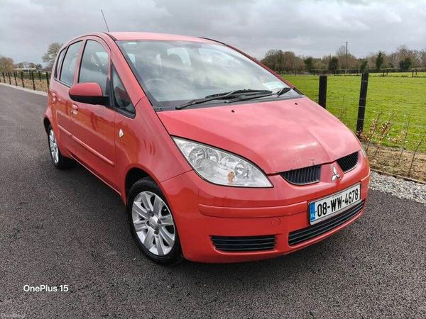 Mitsubishi Colt Hatchback, Petrol, 2008, Red