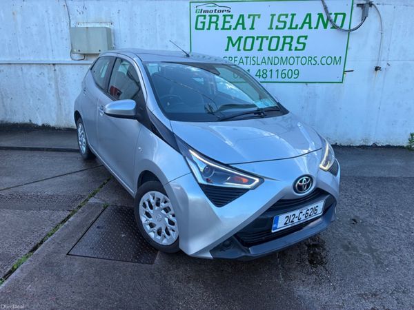 Toyota Aygo Hatchback, Petrol, 2021, Silver