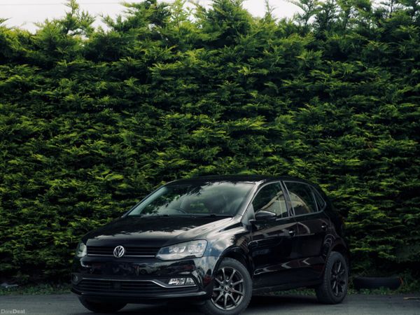 Volkswagen Polo Hatchback, Petrol, 2016, Black