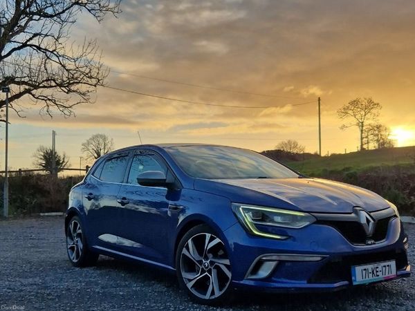 Renault Megane Hatchback, Petrol, 2017, Blue