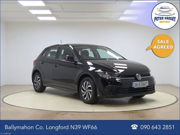 Volkswagen Polo Hatchback, Petrol, 2024, Black