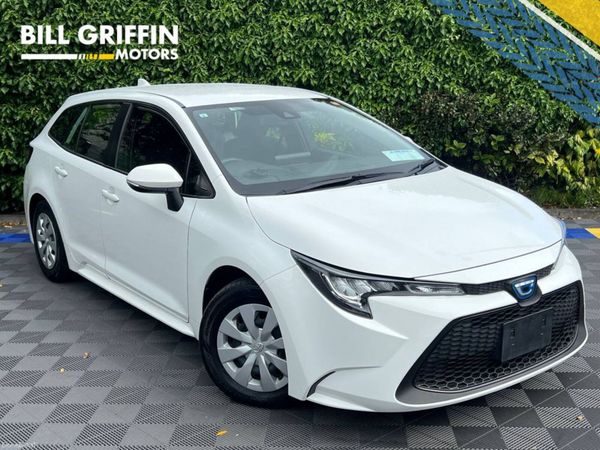 Toyota Corolla Estate, Petrol Hybrid, 2022, White
