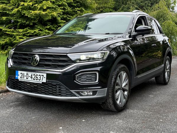 Volkswagen T-Roc SUV, Diesel, 2021, Black