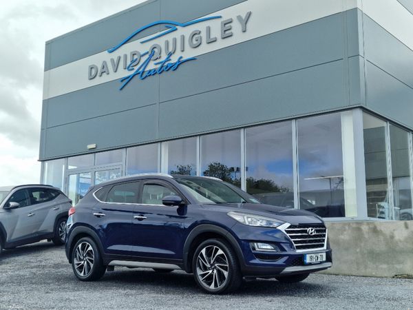 Hyundai Tucson MPV, Diesel, 2019, Blue