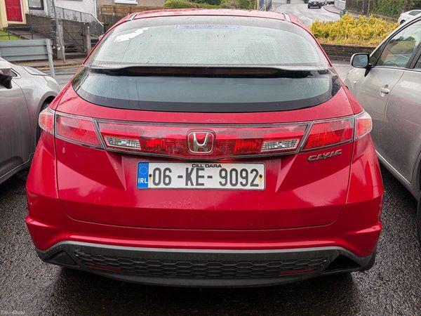 Honda Civic Hatchback, Petrol, 2006, Red