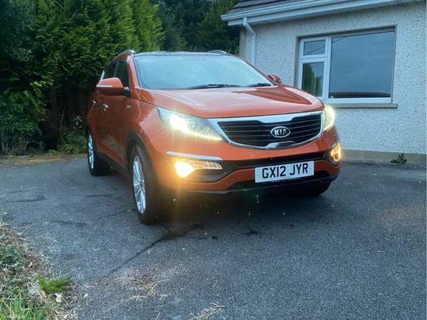 Kia Sportage SUV, Diesel, 2012, Orange