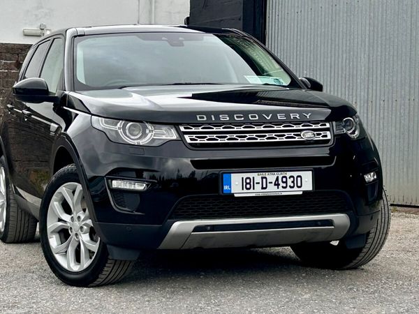 Land Rover Discovery SUV, Diesel, 2018, Black