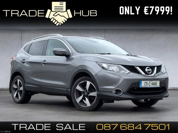 Nissan Qashqai SUV, Diesel, 2017, Grey