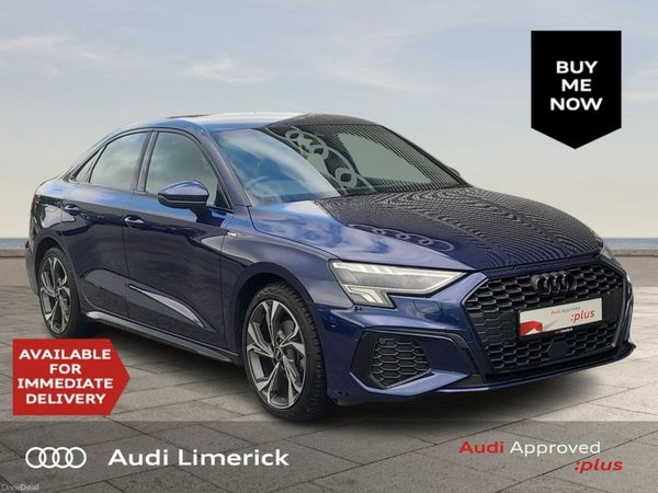 Audi A3 Saloon, Petrol, 2023, Blue