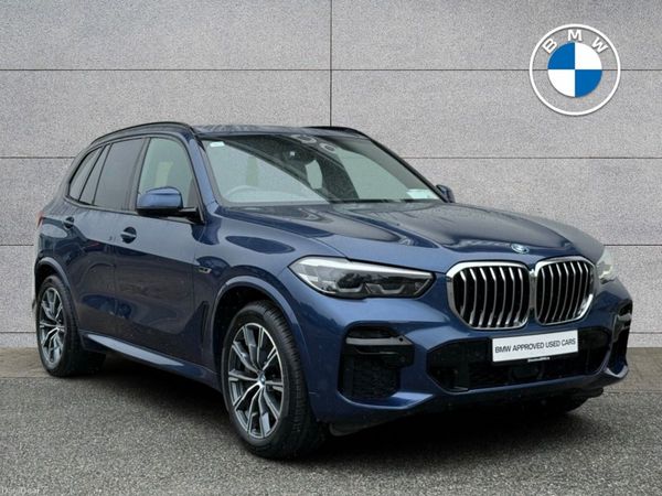 BMW X5 SUV, Petrol Plug-in Hybrid, 2022, Blue