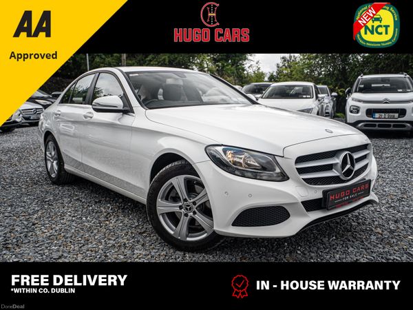 Mercedes-Benz C-Class Saloon, Diesel, 2016, White