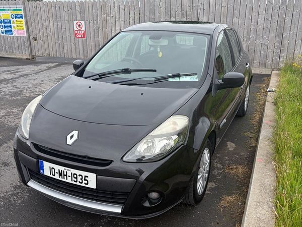 Renault Clio Hatchback, Ethanol Petrol, 2010, Black