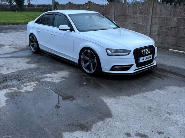 Audi A4 Saloon, Diesel, 2014, White