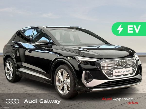 Audi Q4 e-tron SUV, Electric, 2025, Black