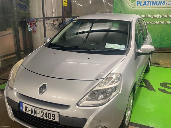 Renault Clio Hatchback, Petrol, 2010, Silver