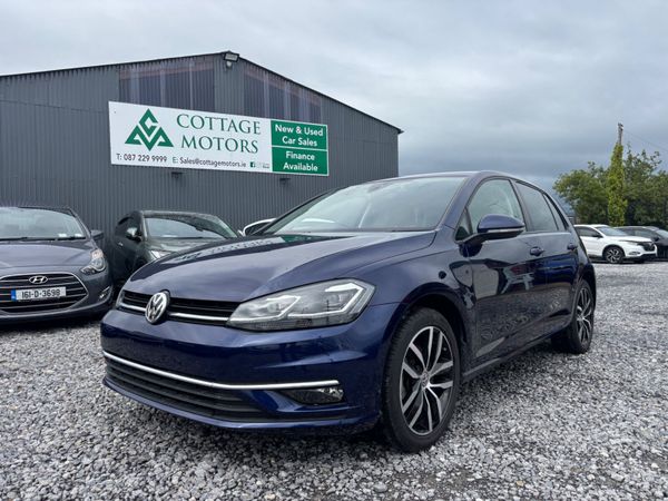 Volkswagen Golf Hatchback, Petrol, 2019, Blue
