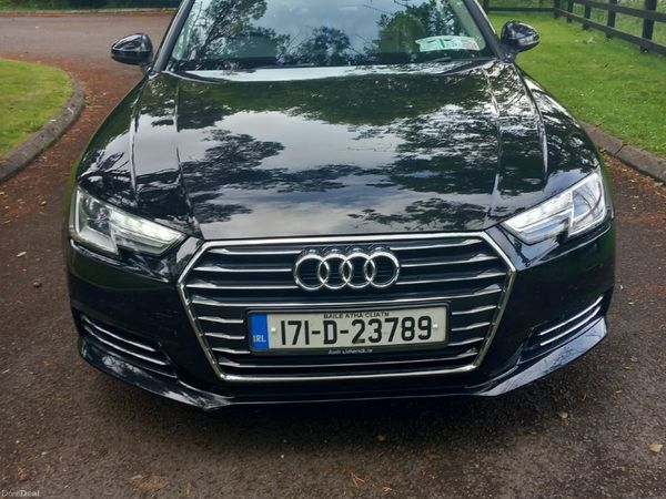 Audi A4 Saloon, Diesel, 2017, Black