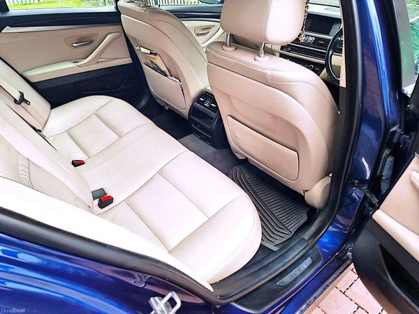 BMW 5-Series Saloon, Diesel, 2015, Blue
