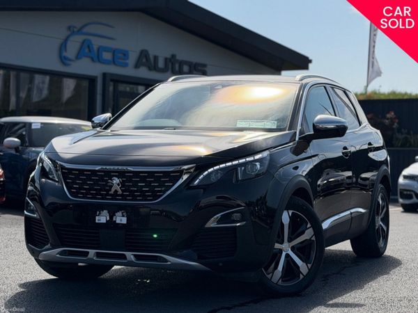 Peugeot 3008 SUV, Diesel, 2019, Black