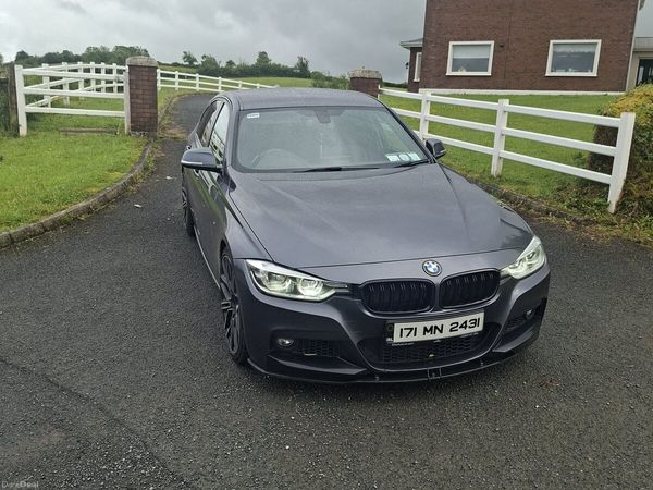 BMW 3-Series Saloon, Diesel, 2017, Grey