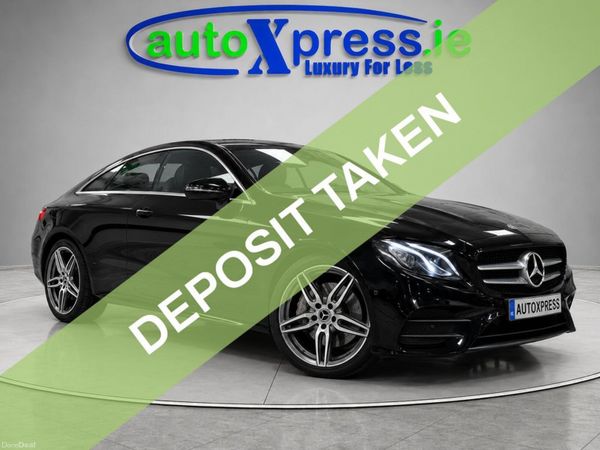 Mercedes-Benz E-Class Coupe, Diesel, 2017, Black