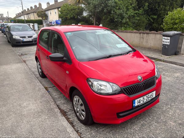 Skoda Citigo Hatchback, Petrol, 2014, Red