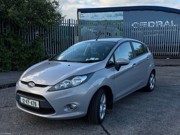 Ford Fiesta Hatchback, Petrol, 2012, Grey