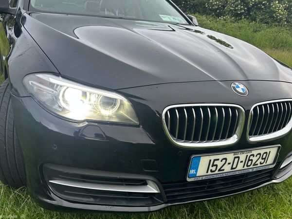 BMW 5-Series Saloon, Diesel, 2015, Black