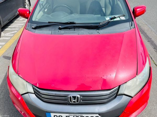Honda Insight Hatchback, Petrol Hybrid, 2009, Red