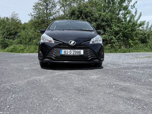 Toyota Vitz Hatchback, Petrol, 2018, Black
