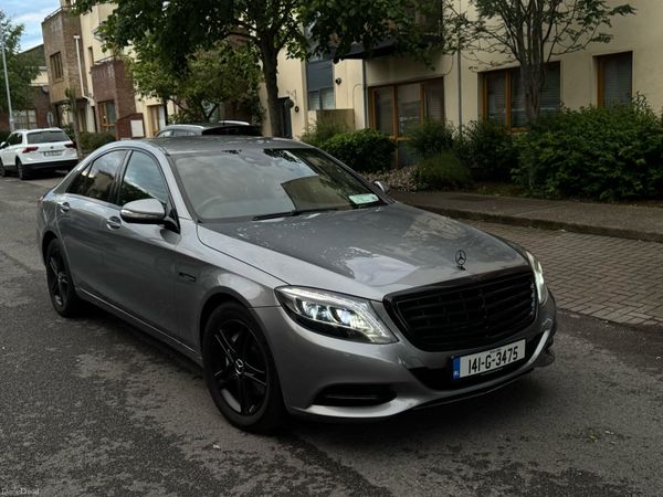 Mercedes-Benz S-Class Saloon, Diesel, 2014, Silver