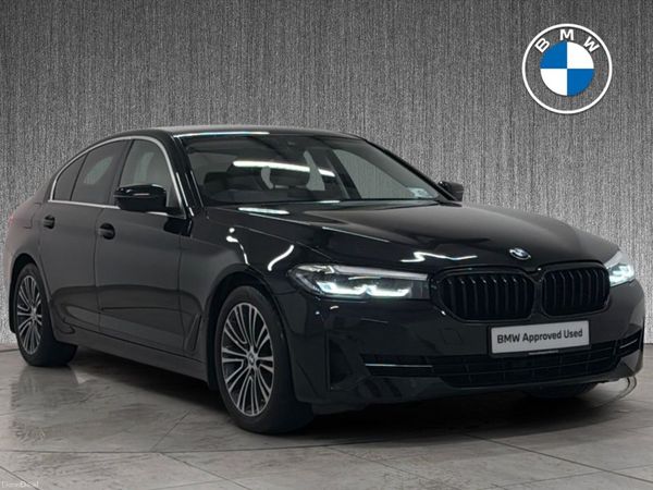 BMW 5-Series Saloon, Diesel, 2021, Black