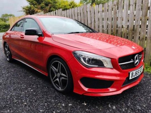 Mercedes-Benz CLA Saloon, Diesel, 2015, Red