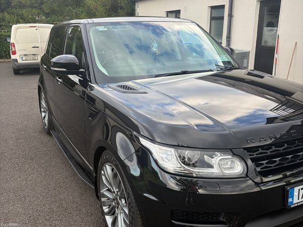 Land Rover Range Rover Sport SUV, Diesel, 2017, Black