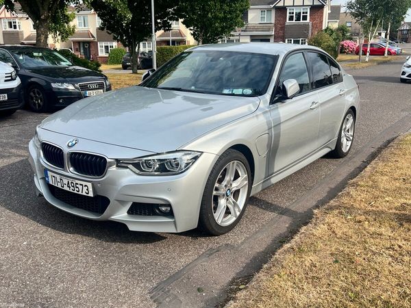 BMW 3-Series Saloon, Petrol Plug-in Hybrid, 2017, Silver