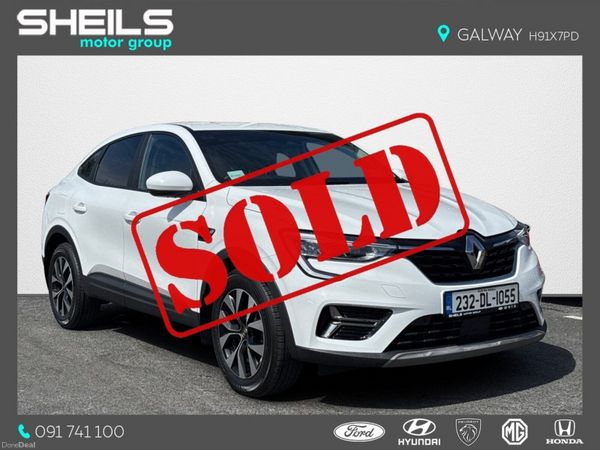 Renault Arkana Hatchback, Petrol, 2023, White