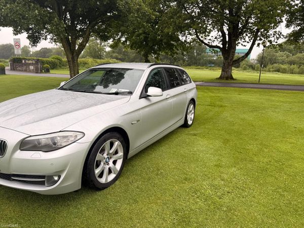 BMW 5-Series Estate, Diesel, 2012, Silver