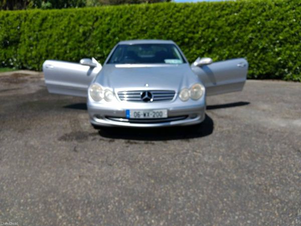 Mercedes-Benz CLK Coupe, Petrol, 2006, Silver