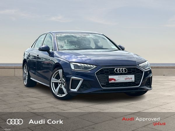 Audi A4 Saloon, Diesel, 2023, Blue