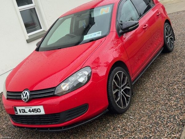 Volkswagen Golf Hatchback, Diesel, 2011, Red