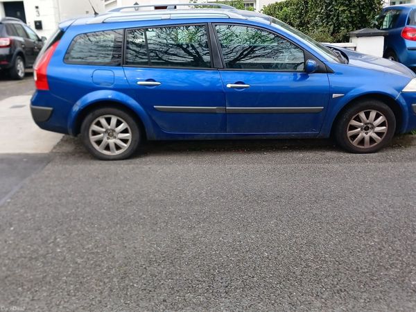 Renault Megane Estate, Petrol, 2007, Blue