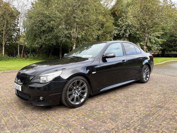 BMW 5-Series Saloon, Diesel, 2008, Black