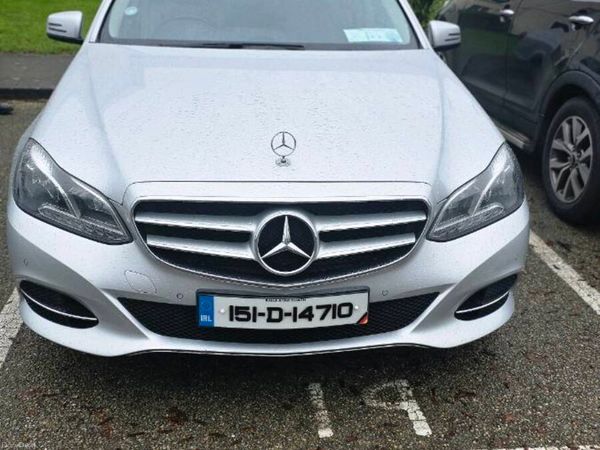 Mercedes-Benz E-Class Saloon, Diesel Hybrid, 2015, Silver