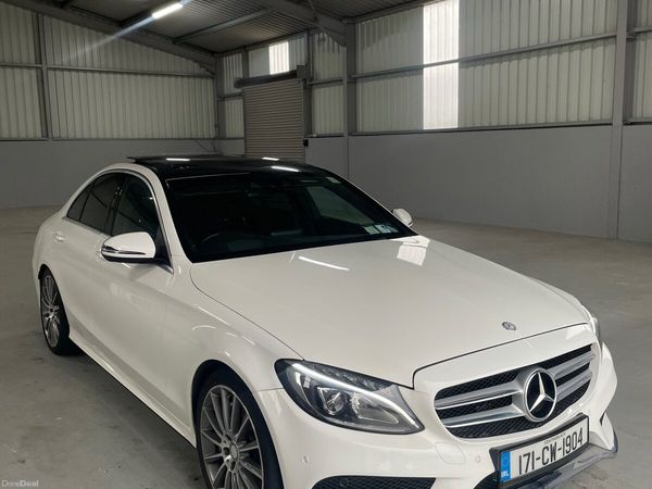Mercedes-Benz C-Class Saloon, Diesel, 2017, White