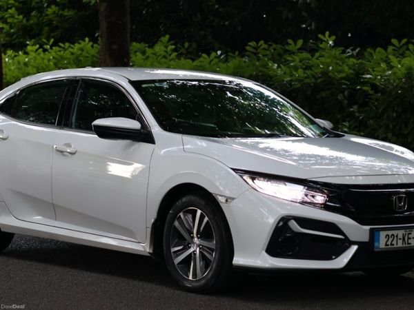 Honda Civic Hatchback, Petrol, 2022, White