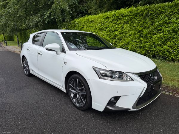 Lexus CT Hatchback, Petrol Hybrid, 2014, White